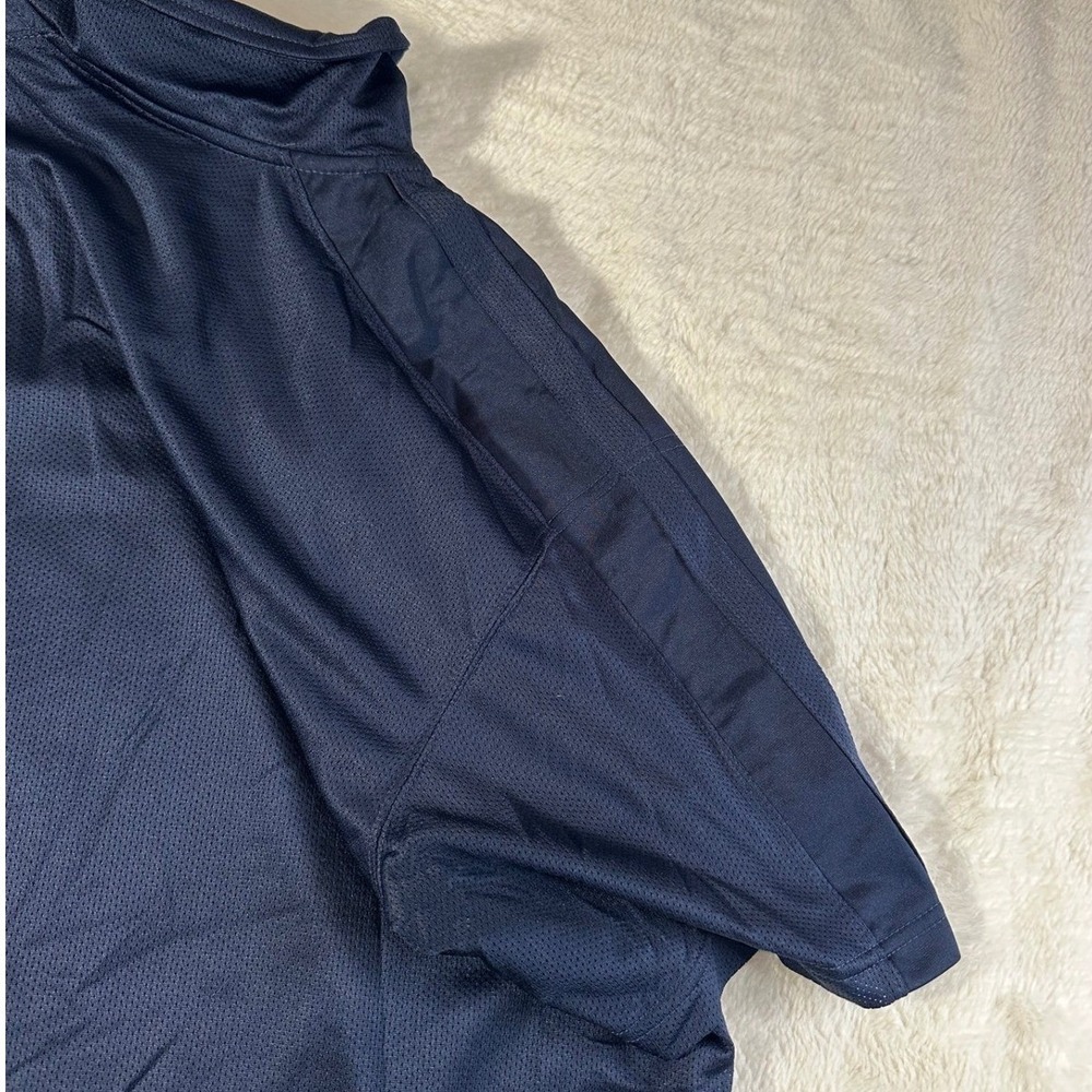 Nike Navy Blue Short Sleeve Golf Polo Shirt Mens XL Dri-FIT Performance - Picture 6 of 8